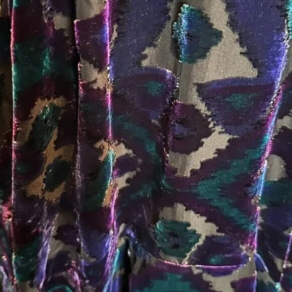 New Free People Micah Halter Racer back Maxi Dress VELVET $298 Medium Blue - Picture 3 of 13